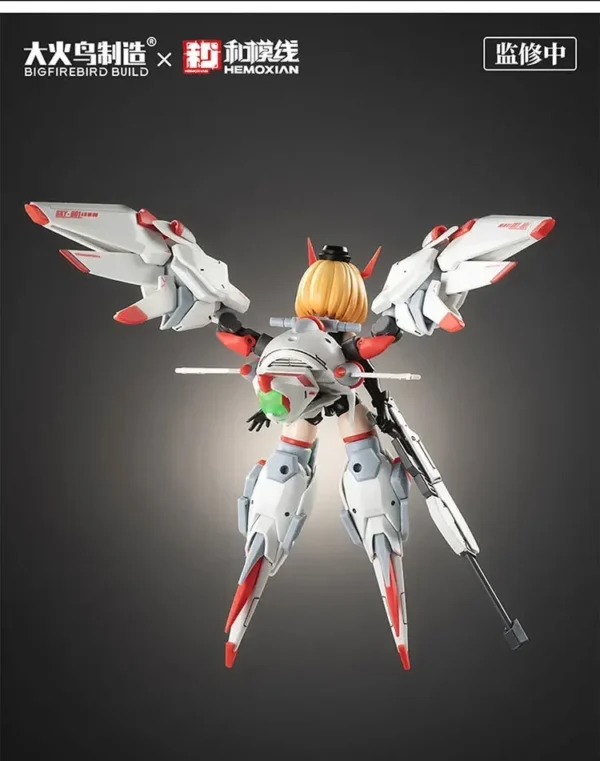 HEMOXIAN Kelly Janet SKY-001 Model Kit BIG FIREBIRD BUILD Collection Assembly Action Figures Robot Figurine Plastic Model Toys - Image 4