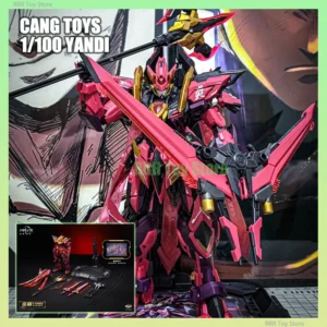 CANG TOYS 1/100 MG YANDI Assembly Model Kit WAR OF THE GOD Collection Robot Action Figure Customized Plasitc Model Kits Toy Gift