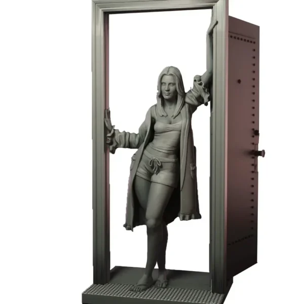 Penny 1:24 Miniature Resin Plastic Model Kit Unpainted Resin Model Kit Toy A124 - Image 4