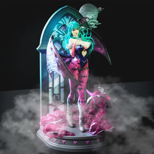 Morrigan Figure 1:18 Miniature Figure Resin Model Kit Unpainted Plastic Model Kit A792