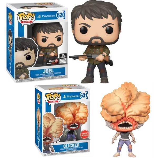 Funko Pop Games The Last of Us Part II JOEL 620# Clicker 631# ELLIE 301# Vinyl Figure Play Station Collectible Model Kids Toys - Image 2