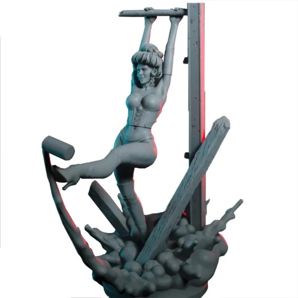 Eva Figure 1:24 Miniature Figure Resin Model Kit Unpainted Plastic Model Kit A798 - Image 4