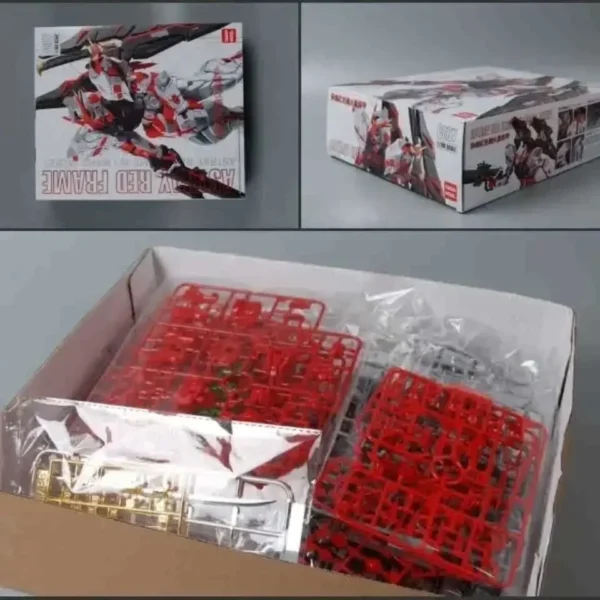 In Stock Daban 8807 MG 1/100 Astray Red Frame Mars Jacket Reprint MBF-P02 Model Kit Assembly Action Figure Robot Plastic Model - Image 5