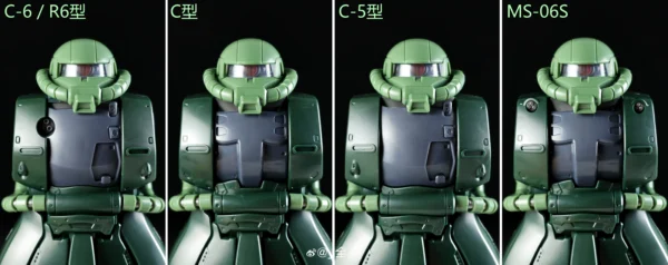 In Stock FangDaJing 1/72 ZAKU II GTO Model Kit TYPE C-6/R6 MS-06C-6/R6 Assembly Action Figures 26CM Robot Plastic Model Kid Toy - Image 4