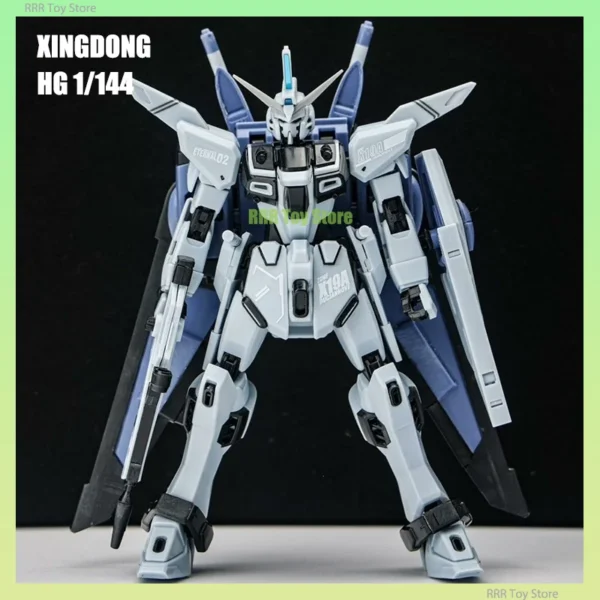 XINGDONG HG 1/144 Zgmf-X10A Inifinite Justice Deactive Mode Model Kit Assembly Action Figures Collection Robot Plastic Model Toy
