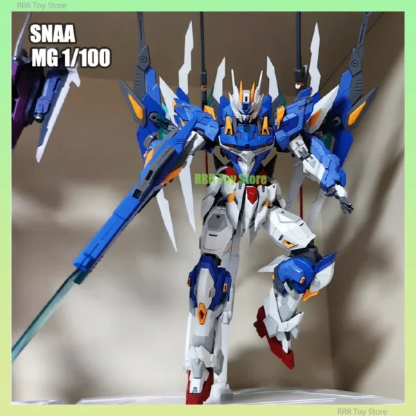 SNAA MG 1/100 Assembly Model Kit YR-02 Blade King Collection Action Figures Robot Figurine Plastic Model Hobby Kids Toy Gifts