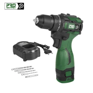 17V Brushless Electric Drill 55NM Cordless Driller Mini Screwdriver Li-ion Battery 5pcs Bit Power Drill By PROSTORMER