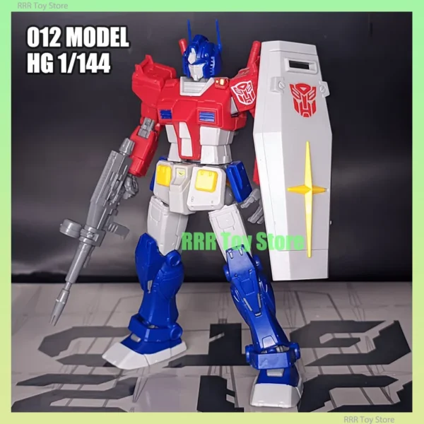 012 Model HG 1/144 Rx-78-2 Special Color OP Ver Assembly Model Kit Action Figures Robot Figurine Plastic Model Kids Toy Gifts