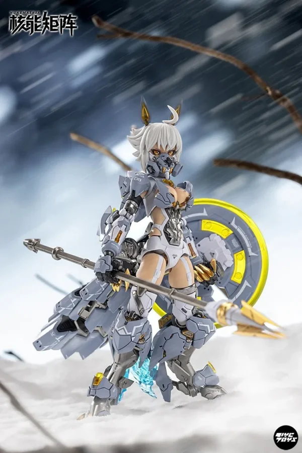 In Stock NUKE MATRIX MAD WOLF CAROLINA ROLPHE Cyber Forest Mobile Suit Girl Assembly Model Kit Mecha Musume Action Figures - Image 2