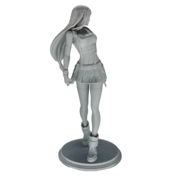 Tifa Anime Figure Miniature Statue 1:24 Resin Model Kit, Unpainted Plastic, A433 - Image 5