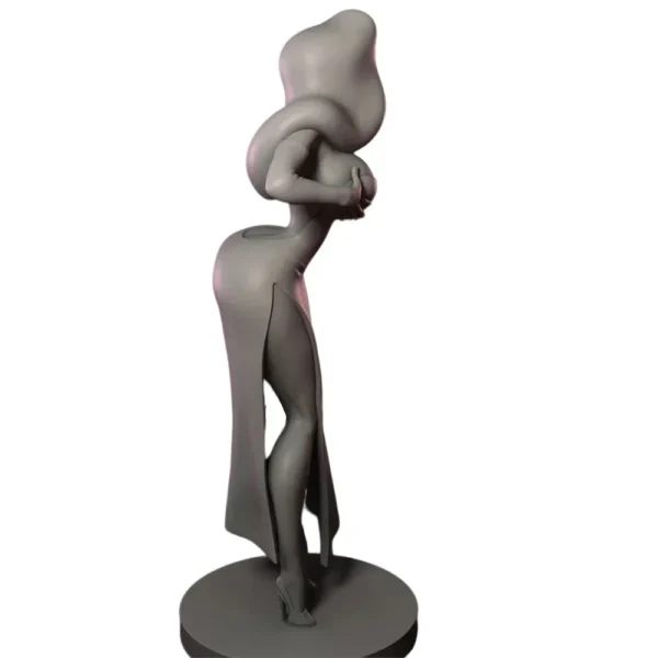 Jessica Rabbit Unpainted Resin Model Kit Miniature Figure 1/24 A429 - Image 3