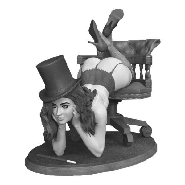 Zatana 1:24 Miniature Resin Plastic Model Kit Unpainted Resin Model Kit A101 - Image 6