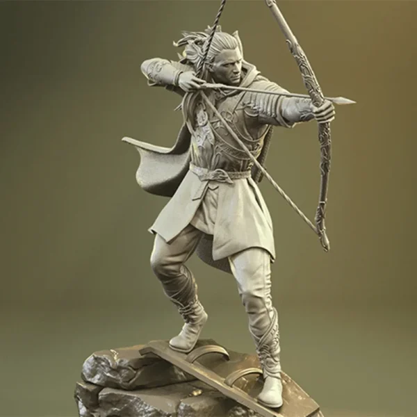 Legolas 135mm Resin Figure Model Kit 1/16 Scale Models Unpainted Kits Diy Toys Hobbies Plastic Model A252 - Image 2
