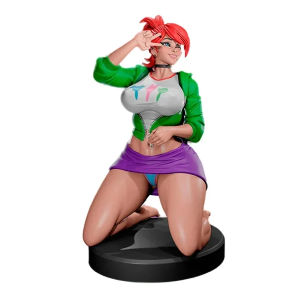 Frankie Foster and Tsunade Figure 1:18 Miniature Figure Resin Model Kit Unpainted Plastic Model Kit A561 - Image 2