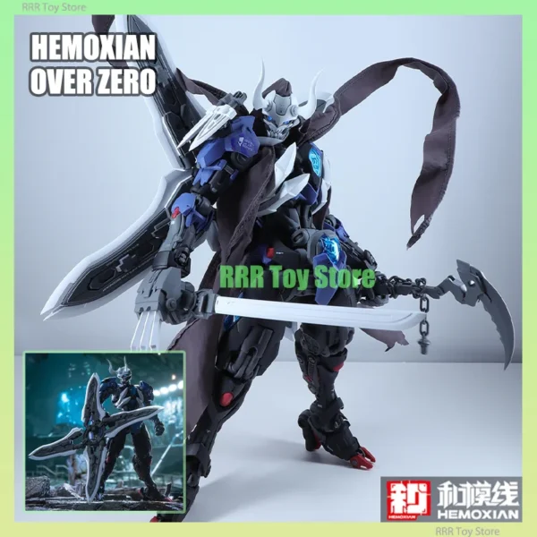 HEMOXIAN MG 1/100 Scale Lone shadow Assembly Model Kit 19CM NONZERO STUDIO OVER ZERO Action FIgure Robot Plastic Model Toy Gifts