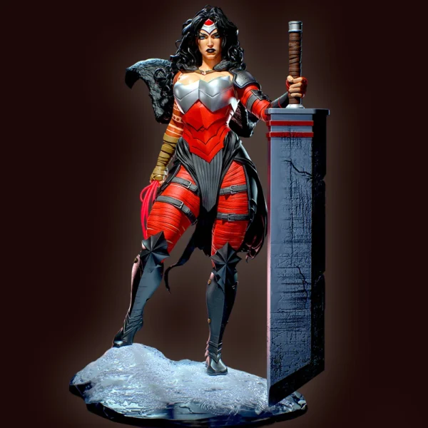 Diana 1:18 Scale Unpainted Resin Miniature Figure Model Kit - High Detail Plastic Model for DIY Painting & Collecting (A824)