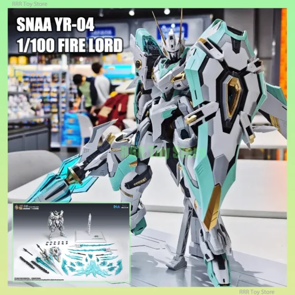 In Stock Original SNAA MG 1/100 Firelord YR-04 Particle Awakening Assembly Model Kit Action Figures Plastic Model Toy Customized