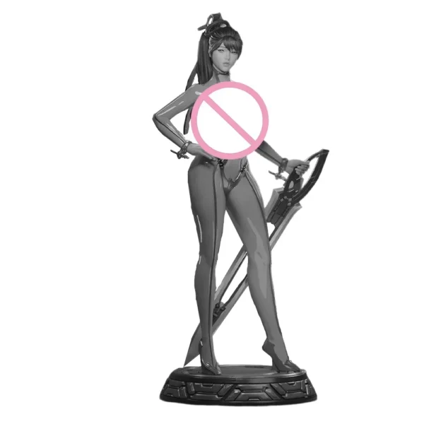 Eve Miniature Figure 1:24 Resin Model Kit Unpainted Plastic Model Kit Stellar Blade Anime Figure A577 - Image 4