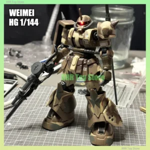 WEIMEI WM HG 1/144 Assembly Model Kit Zaku Type EGBA MS-06GD High Mobility Surface Action Figure Plastic Model Customized Toys