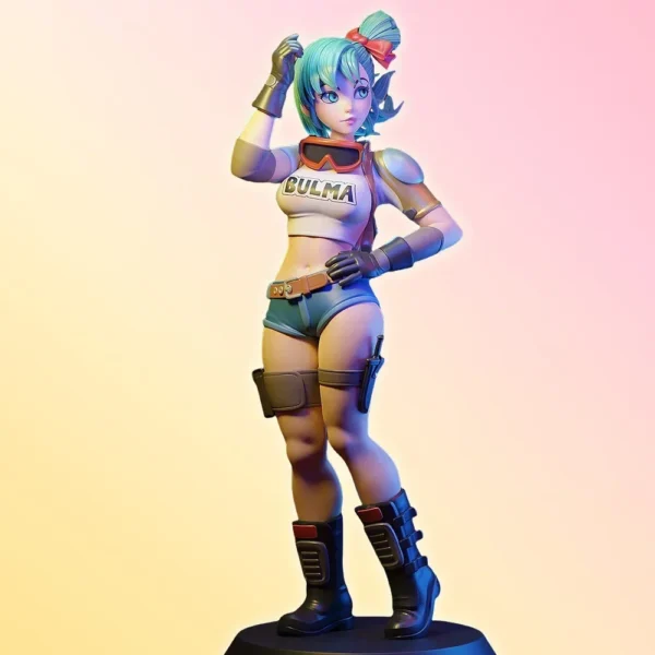 Bulma P2 Figure 1:24 Miniature Figure Resin Model Kit Unpainted Plastic Model Kit A532