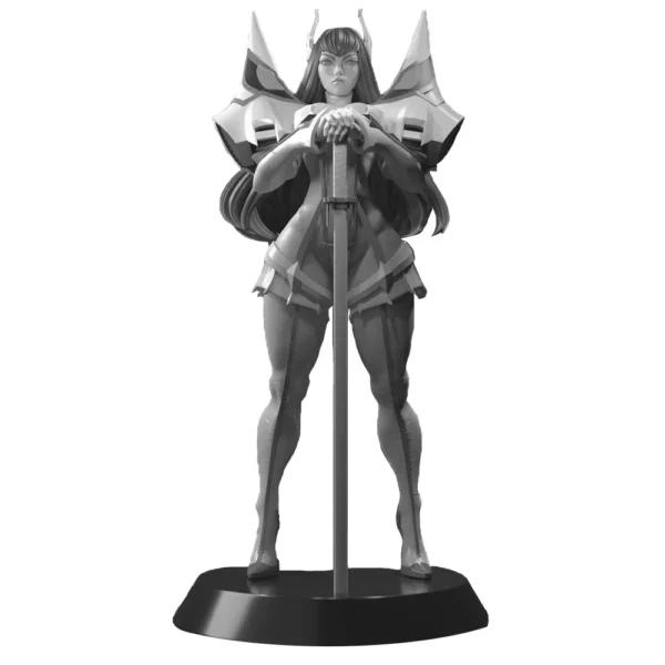 Satsuki Kiryu 1:24 Resin Plastic Model Kit Unpainted Resin Model Kit A320 - Image 5