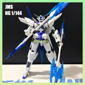 JMS HG 1/144 Transient Model Kit Gn-10000 Action Assembly Figures Robot Figurine Plastic Model Collection Kids Doll Toy gIFTS