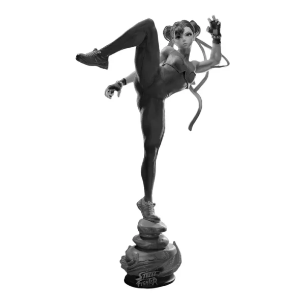 Jia ling bao Chun Li Resin Figure Miniature 1:16 Resin Model Kit Unpainted Plastic Model Kit B1198 - Image 3