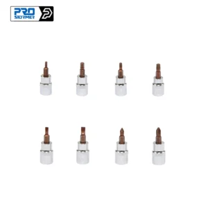 3/8 "ratchet wrench socket 8-piece set (H3, H5, T20, T30, PH1, PH2, FD-4, FD-5)