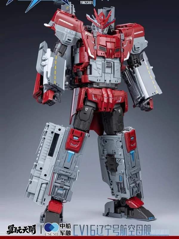 TOYSEASY Transformation YW2301 YW-2301 Shennong Action Figures Super Alloy Ship God 016 Liaoning Aircraft Standard Edition Toys - Image 2