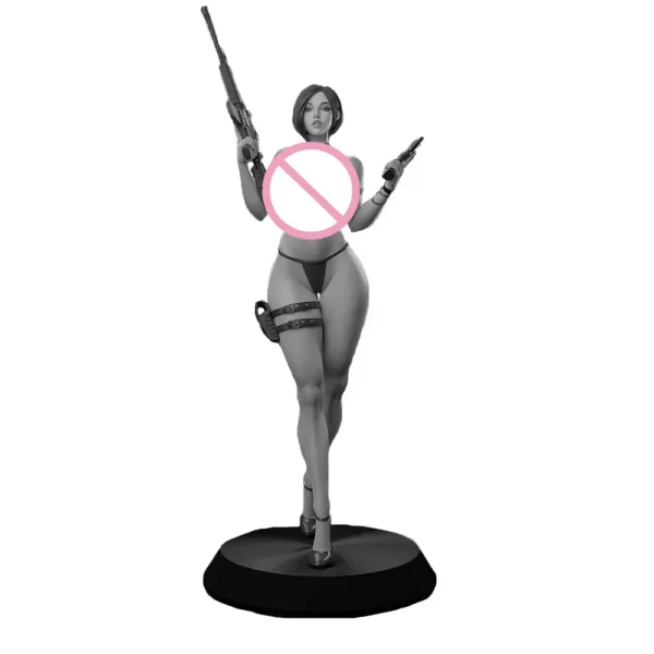 Ada Wang 1:24 miniature Resin Plastic Model Kit Unpainted Resin Model Kit A1613 - Image 6