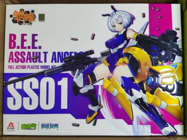 NUKE MATRIX Bee Assembly Model Kit B.E.E. Glaze Early Elite Form Mobile Suit Girl Cute Kawaii Action Figures Doll Figurine Gifts - Image 4