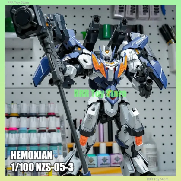 In Stock HEMOXIAN MG 1/100 Model Kit NZS-05-3 The Legion Of Thor Assembly Action Figures Plastic Model Robot Kids Toys Gifts