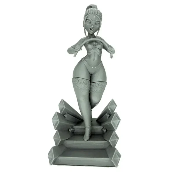 Unpainted Auntie Figure 1/24 Miniature Resin Model Kit with Exquisite Details A127 - Image 3
