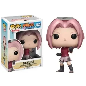 Funko Pop Japanese Animation Naruto SAKURA 183# Vinyl Figure Dolls Action Toy Figures Model Toys For Children Birthday Gift