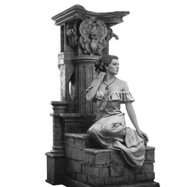 Ravenniel Black Winged Angel Figure 1:16 Miniature Resin Model Kit Unpainted Plastic Model Kit A647 - Image 5