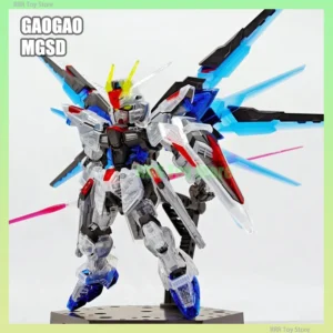 In Stock GAOGAO MGSD Base Limited Freedom Clear Color Model Kit SEED Customized Assembly Action Figures Plastic Model Toys Gifts