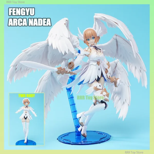 FENGYU 1/12 ARCA NADEA Mobile Suit Girl Model Kit Collection Assembly Action Figures Plasitc Model Kawaii Girl Doll Toy Kid Gift