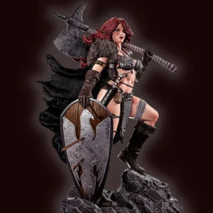 Red Sonja Figure 1:16 Miniature Resin Model Kit Unpainted Plastic Model Kit A630
