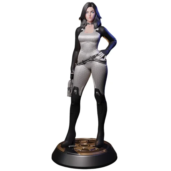 Miranda Lawson Figure 1:24 Miniature Figure Resin Model Kit Unpainted Plastic Model Kit A772 - Image 2