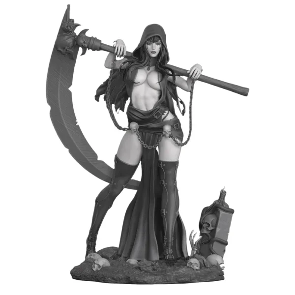 Lady Van Helsing Figure 1:24 Miniature Resin Model Kit Unpainted Plastic Model Kit A448 - Image 4