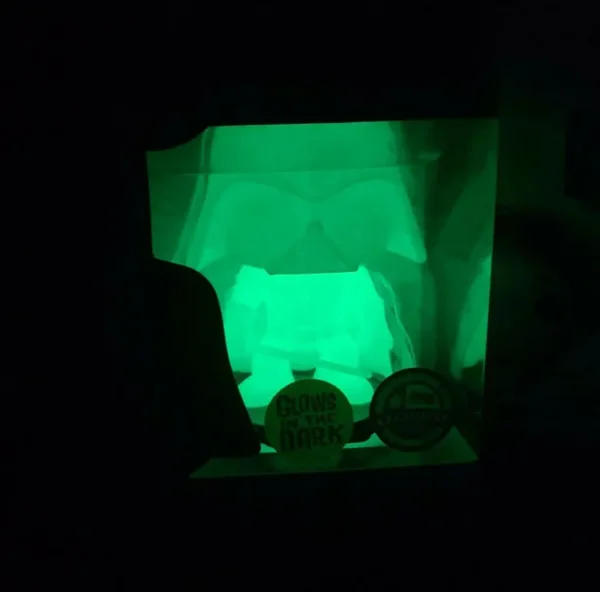 Funko Pop Star Wars Holocraphic Darth Vader 33# Collection Vinyl Figure Toys Glows in the Dark Exclusive Bobble-head Model Toys - Image 2
