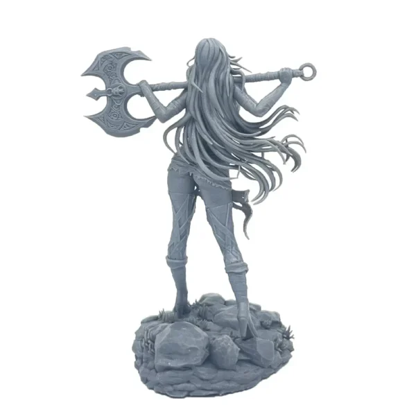 Barbarian 1:24 Miniature Resin Plastic Model Kit Unpainted Resin Model Kit A134 - Image 5