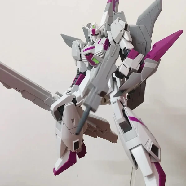 JMS HG 1/144 MSZ-006 Zeta 3 Z3 Model Kit Collection Assembly Action Figures Robot Figurine Plastic Model Hobby Doll Toys Gifts - Image 2