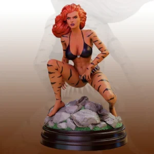 Tigra Figure 1:18 Miniature Figure Resin Model Kit Unpainted Plastic Model Kit A572