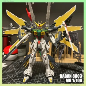 In Stock DABAN 8803 MG 1/100 GX-9901 DX Double X Model Kit Assembly Action Figures Robot Plastic Model Customized Toy Gift