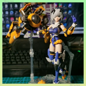NUKE MATRIX Bee Assembly Model Kit B.E.E. Glaze Early Elite Form Mobile Suit Girl Cute Kawaii Action Figures Doll Figurine Gifts