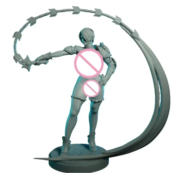 Ivy Valentine Figure 1:24 Miniature Figure Resin Model Kit Unpainted Plastic Model Kit A513 - Image 3