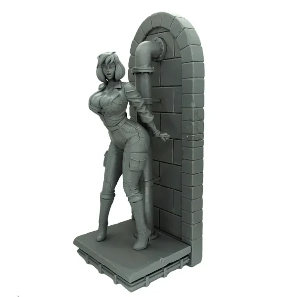 Jia Ling Bao 1:24 Resin Figure Unpainted Plastic Model Kit A289
