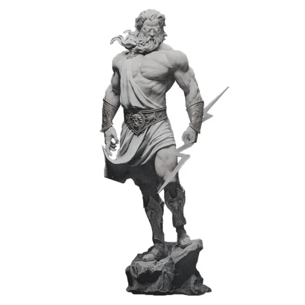 Jia ling bao Zeus 1:16 Miniature Resin Plastic Model Kit Unpainted Resin Model Kit A2145 - Image 3