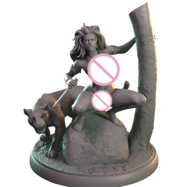 Anime Shanna O'Hara Figure 1:24 Miniature Resin Model Kit Unpainted Plastic Model Kit A693 - Image 5